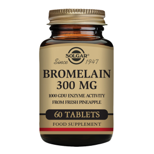 Bromelaína 300Mg 60 Cápsulas - Solgar