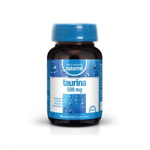 Taurina 500mg 60 cápsulas vegetais - Naturmil