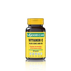 Vitamin C Plus + Zinc + D3 - 2x60 Cápsulas – Good Care