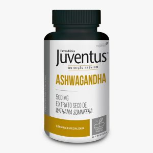 Juventus Premium Ashwagandha 90 Cápasulas - Farmodietica