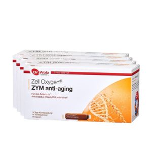 Zell Oxygen Zym Anti-Aging - 14 Ampolas + 14 Cápsulas - Pack 2 - Dr.Wolz