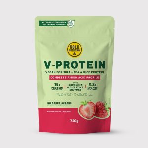 V-Protein Morango 240gr - Gold Nutrition