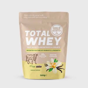 Total Whey Baunilha 260gr - Gold Nutrition