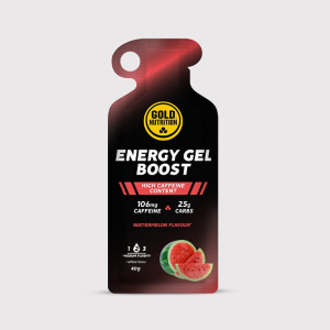 Energy Gel Boost Melancia 40gr - 16 Unidades - Gold Nutrition
