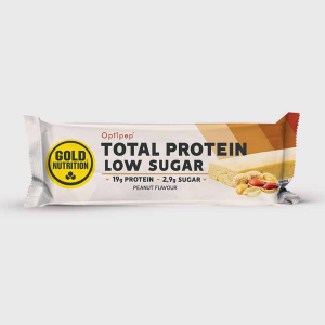 Total Protein Low Sugar Amendoim 60gr - 10 Unidades - Gold Nutrition