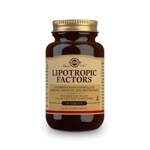 Lipotropic Factors 50 comprimidos – Solgar