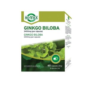 Ginkgo Biloba 60 cápsulas Sovex