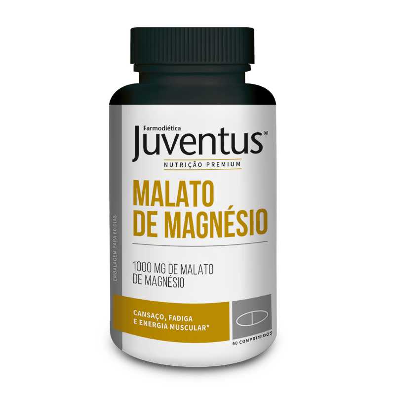 Juventus Premium Malato de Magnesio 60 Comprimidos - Farmodietica