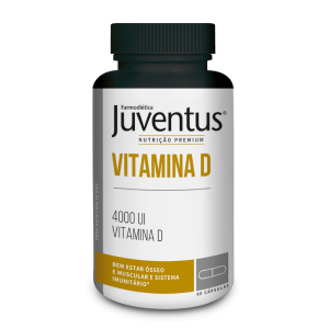 Juventus Premium Vitamina D 60 Cápasulas - Farmodietica