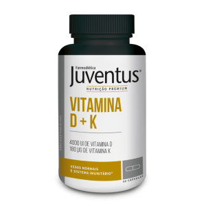 Juventus Premium Vitamina D + K 60 Cápasulas - Farmodietica