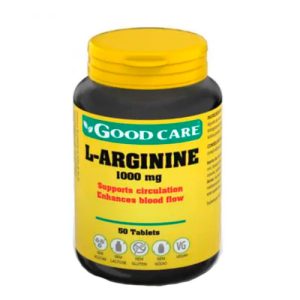 L-Arginine 1000mg - 2x50 Comprimidos – Good Care
