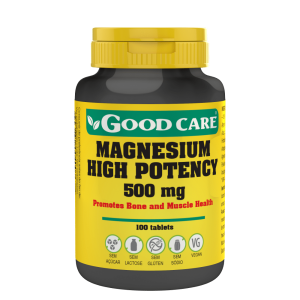 Magnesium High Potency 500mg 100 Comprimidos – Good Care