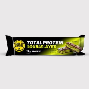 Double Layer Protein Bar 50gr - 10 Unidades - Gold Nutrition