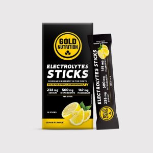 Electrolytes Sticks Limão 10 Stiks - Gold Nutrition
