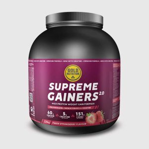 Supreme Gainers 2.0 Morango 2.9kg - Gold Nutrition