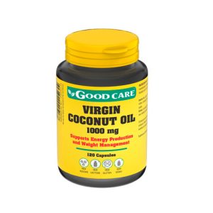 Virgin Coconut Oil 1000mg 2x120 Capsulas – Good Care