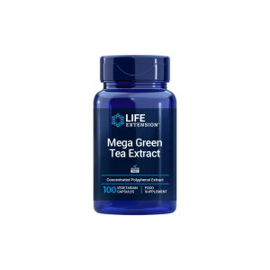 Mega Chá Verde Descafeinado 100 Cápsulas – Life Extension