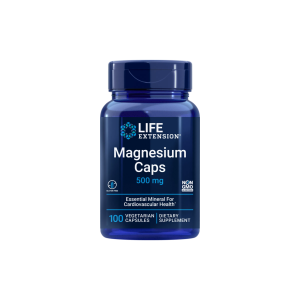 Magnésio 500mg 100 Cápsulas – Life Extension