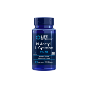 NAC [N-Acetyl-L-Cysteine) 600mg - 60 Cápsulas  – Life Extension