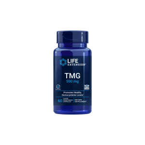 TMG (TRIMETILGLICINA) 500mg - 60 Cápsulas – Life Extension