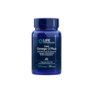 Super Omega-3 Plus 1000mg EPA/DHA 120 Cápsulas – Life Extension
