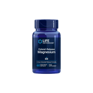 Magnésio de Liberação Prolongada 250 mg - 60 Cápsulas – Life Extension