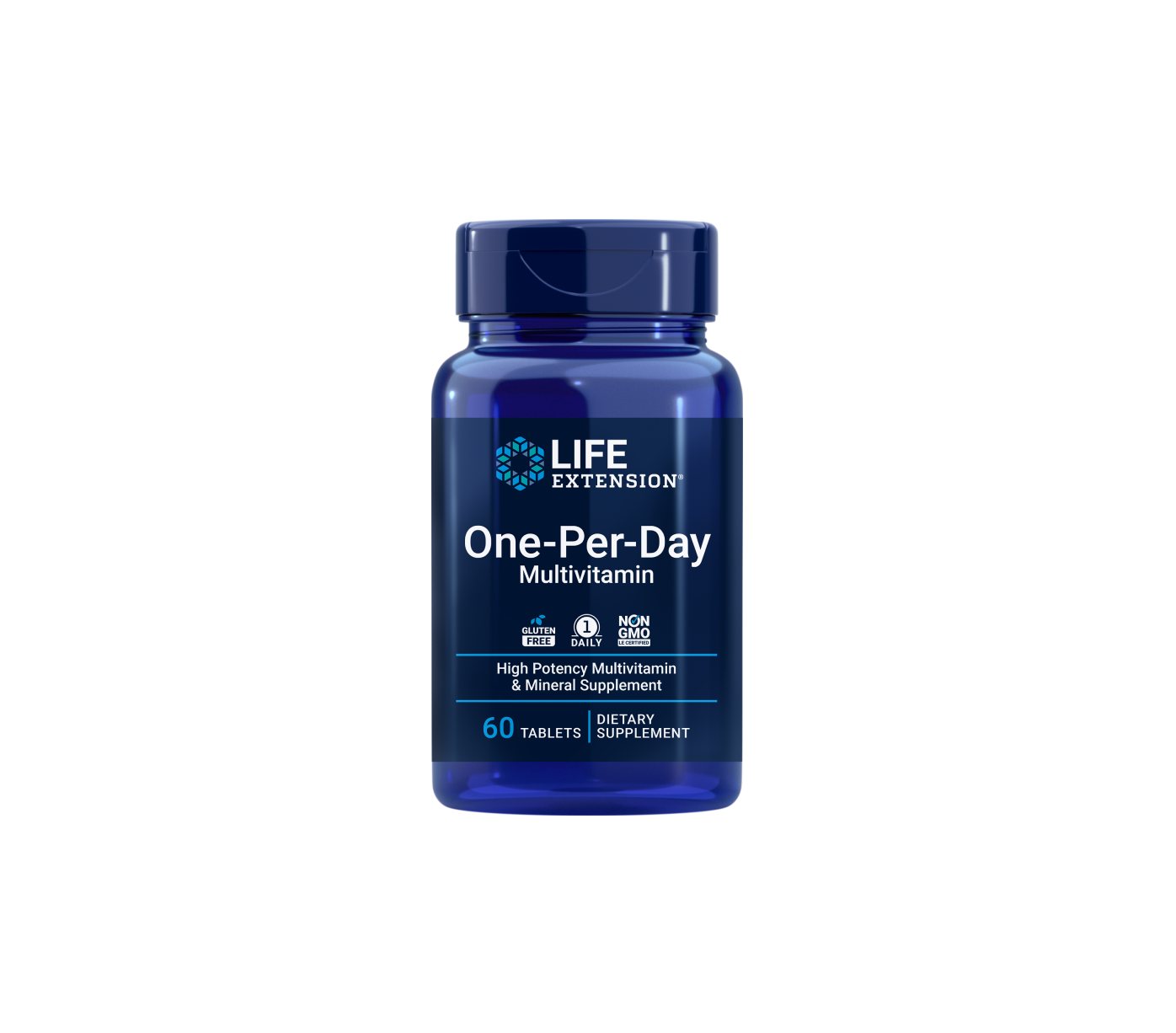 Multivitaminico uno por dia 60 Capsulas - Life Extension