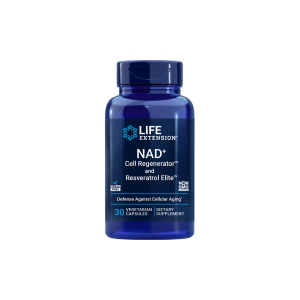 NAD+ Cell Regenerator and Resveratrol Elite 30 Cápsulas – Life Extension