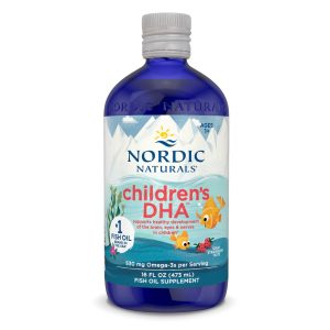 Children's DHA - 530mg Omega-3 - Morango - 473 ml - Nordic Naturals