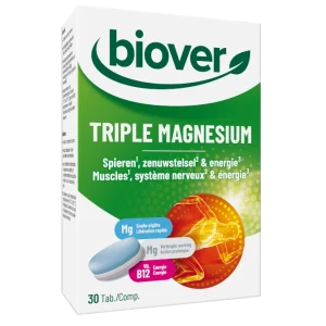 Magnesio Triple 30 comprimidos - Biover