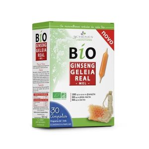 Ginseng + Jalea Real BIO 30 Ampollas - 3 Chênes