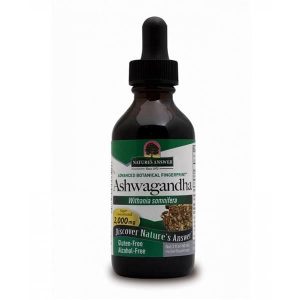 Ashwagandha - Extrato Líquido S/Álcool 60ml - Natures Answer