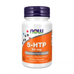5-HTP 50 mg 30 Cápsulas – Now