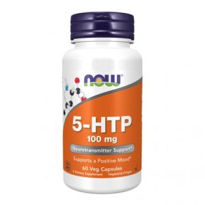 5-HTP 100 mg 60 Cápsulas – Now