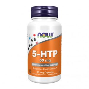 5-HTP 50 mg 90 Cápsulas – Now