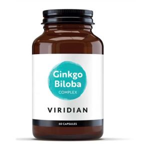 Ginkgo Biloba Extracto 60 Cápsulas - Viridian