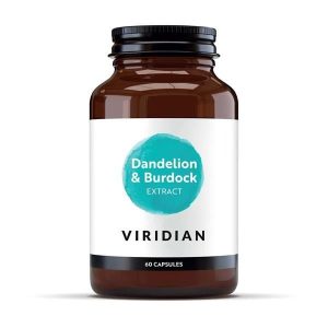 Dente-De-Leão + Bardana Extract 60 Cápsulas - Viridian