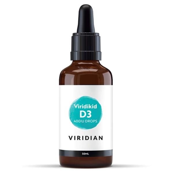 Viridikid Vitamina D3 Gotas Vegan 400Ui 30ml - Viridian