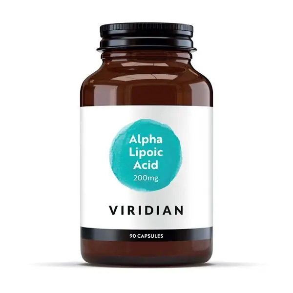 Ácido Alfa Lipoico 200Mg 30 Cápsulas - Viridian