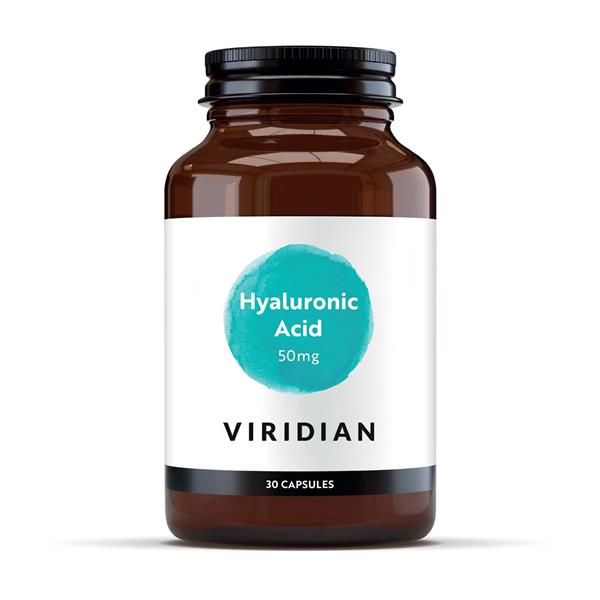 Ácido Hialurónico 50Mg 30 Cápsulas - Viridian