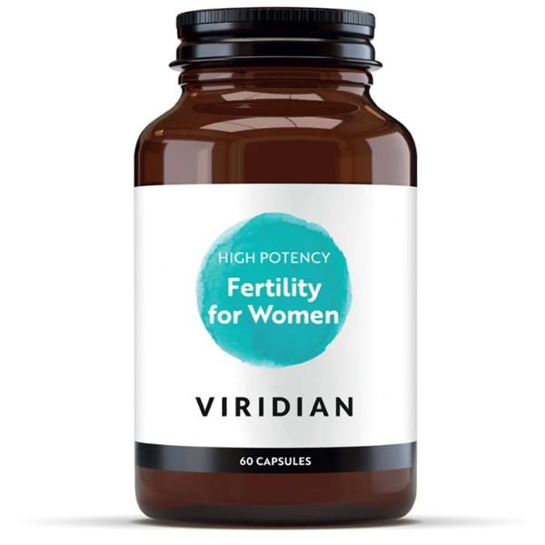 Complexo Multivitamínico e Mineral – Fertilidade Mulher 60 Cápsulas - Viridian