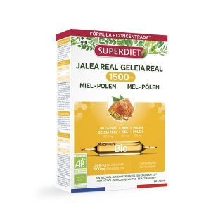 Jalea Real, Miel Y Polen Bio 20 Ampollas - SuperDiet