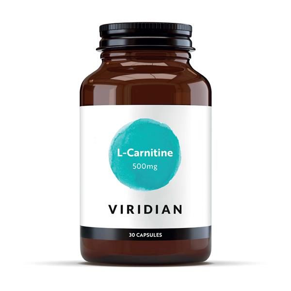 L-Carnitina 500 Mg 30 Cápsulas - Viridian