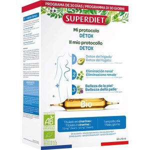 Protocolo Desintoxicación - Base Vegetal Bio 30 Ampollas - SuperDiet
