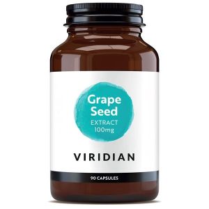 Extrato Grainha de Uva 100mg - 90 Cápsulas - Viridian