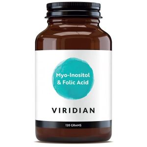 Mio-Inositol e Ácido Fólico Em Pó 120gr - Viridian