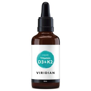 Vitaminas D3 + K2 Líquida 50ml - Viridian