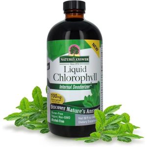 Clorofila Líquida Sem Álcool 480ml - Natures Answer