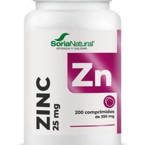 Zinco  Libertação Prolongada 200 Comprimidos - Soria Natural