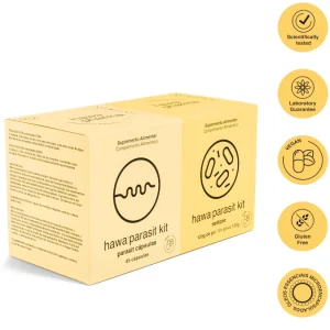 Hawa Parasit Kit – 45 cápsulas + 120g